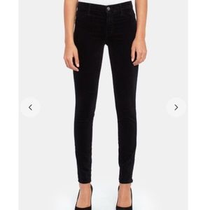 J Brand Super Skinny Coated Jeans